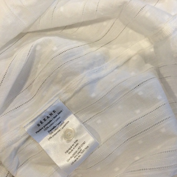 Sezane ELISABETTA BLOUSE Ecru - Picture 9 of 9